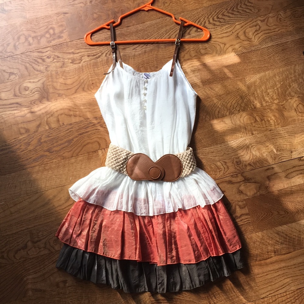 Cute country belted dress